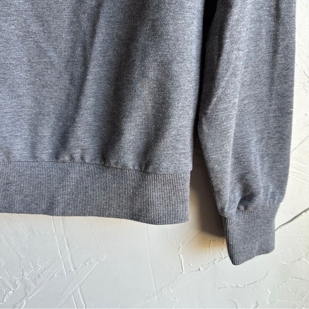 Kari Traa Gray Raglan Sleeve Crew Neck Sweatshirt Pullover Activewear Athleisure - Picture 11 of 13